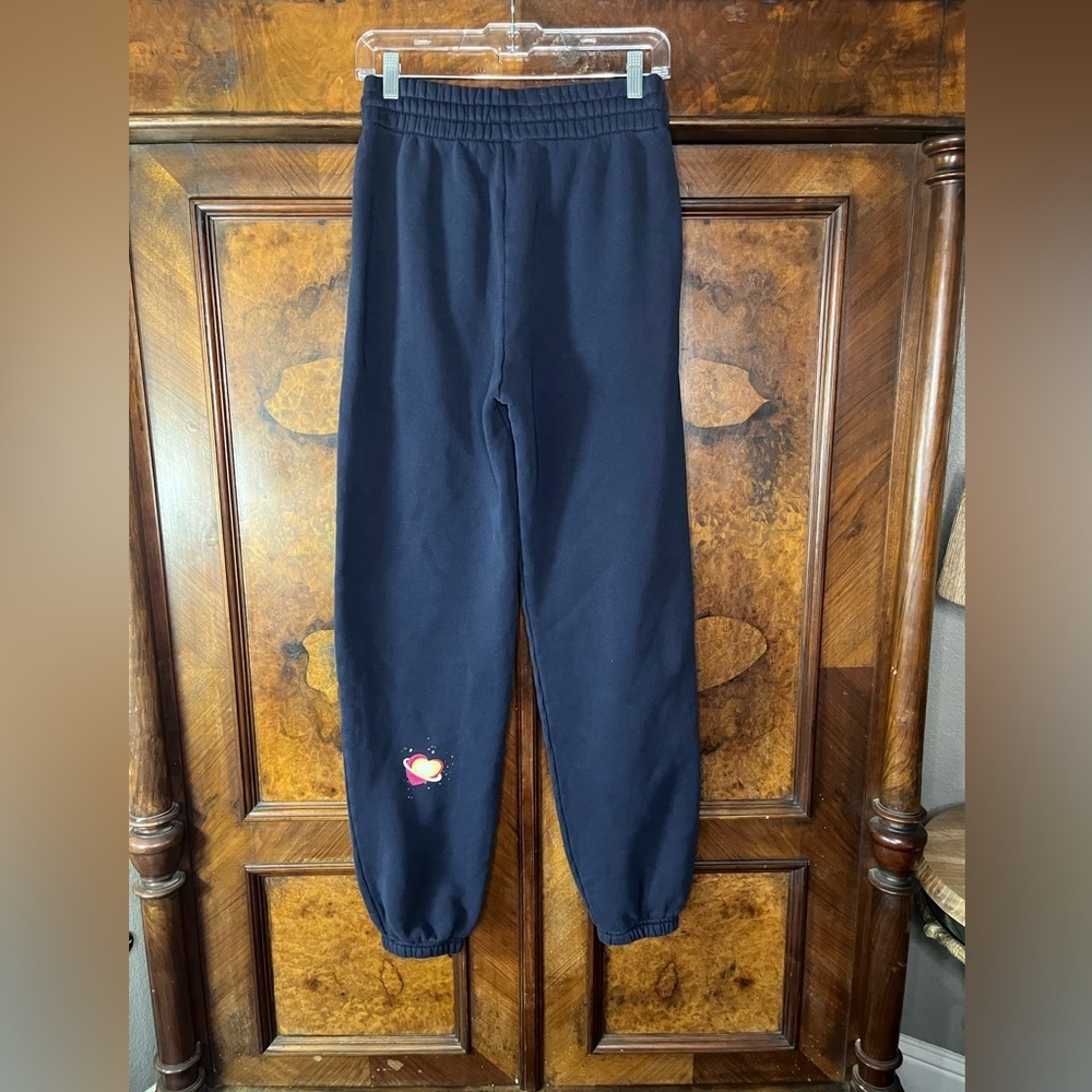 NWT The Local Love Club- Galactic Pants in Navy Blue. Size M - Picture 2 of 7